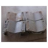 Dollies, Four 1500 heavy duty Pittsburgh Trollies