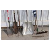 Yard Tools: Grain Scoop, Shovels, and More