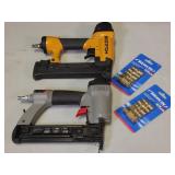 Two Pneumatic Nail Guns & Parts