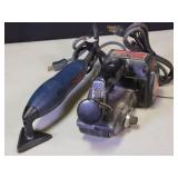 Band and Triangle Sander, motor runs.