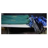 Trash Bin with Lawn Chairs (2 say Cabela