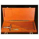 Brown & Sharpe Depth Micrometer Set