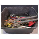 Vise grips, large pliers, & assorted tools