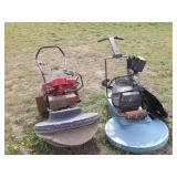 Two gas buffer polishers