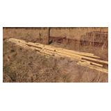 Steel Pipe with yellow plastic