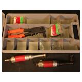 Two Pneumatic Riveter w/ Rivets and Case