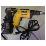DeWalt Drywall Screwdriver & 3/8" Compact Drill
