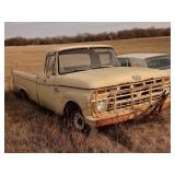 1955 Ford Yellow Pickup F250