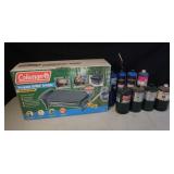 Coleman Propane Griddle & Fuel