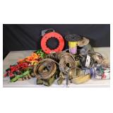 Tie Downs Straps, Stretch Cords, and Steel Tape