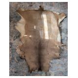 Tanned Medium Deer Hide, Natural Finish
