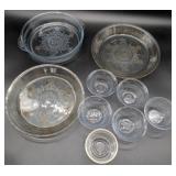 Clear Glass Serving and Tableware