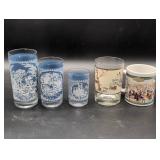 Currier & Ives Glassware and Mug Collection