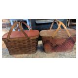 Woven Picnic Baskets With Handles