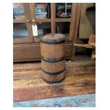 Wooden Butter Churn with Plunger Handle