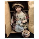 Boyds Bears Doll with Accessories in Box