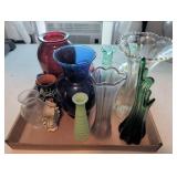 Glass and Ceramic Decorative Vases
