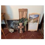 Decorative Wall Art and Accessories Set
