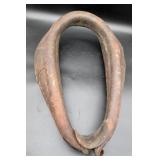 Leather Horse Collar with Stitch Detailing