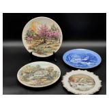 Currier and Ives Decorative Plates