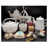 Teapots, Creamer, Infusers, and Accessories