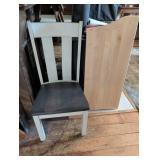 Wooden Chair and Panel Lot