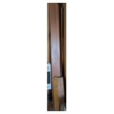 Wood Quilt Rack and Small Wall Shelf