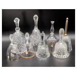 Eight Glass Table Bells