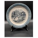 Currier & Ives ï¿½The Old Homesteadï¿½ Plate