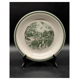 Currier and Ives ï¿½Christmas Snowï¿½ Plate