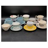 Ceramic Tea Cups and Saucers
