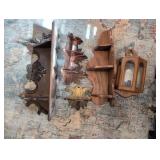 Carved and Wooden Wall Shelves
