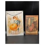 Two Vintage-Style Decorative Metal Signs