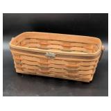 Longaberger Woven Basket with Plastic Insert