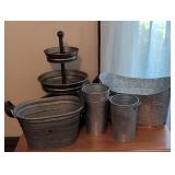 Galvanized Metal Containers