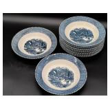 Royal China Currier & Ives Bowls