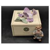 Boyds Bear and Hamilton Iris Figurines with Box