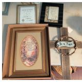 Religious Themed Framed Prints and Wall Cross