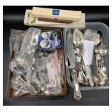 Silver-Plated Flatware and Serving Utensils