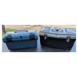 Two Toolboxes with Miscellaneous Contents