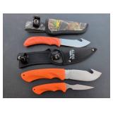 Hunting Knife Set with Sheaths