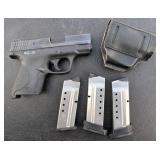 Smith & Wesson M&P .40 Shield Pistol with Accessor