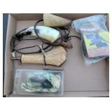 Hunting Accessories Set with Powder Horn and Tools