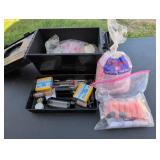 Ammunition Reloading Supplies with Plastic Case