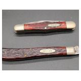 Case Folding Pocket Knives with Jigged Handles