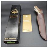 Puma Pro Hunter Knife With Leather Sheath