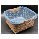 Longaberger Handwoven Basket with Insert