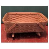 Longaberger Handwoven Wood Basket