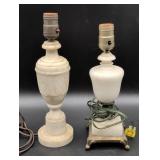 White Marble Table Lamps