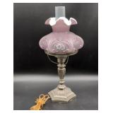 Fenton Table Lamp with Hand-Painted Shade